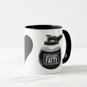 Kitschen Fatty Coffee Lover Tasse Slick Black (VorderseiteRechts)
