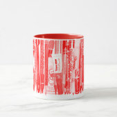 Kitschen Fatty Desk Tasse Diner Red (Zentrum)