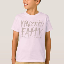 KItschen Fatty Greasy Logo Kid's T - Shirt Lt Pink