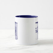 Kitschen Fatty Kitschen Fatty Logo Tasse Tasse Blu (Zentrum)