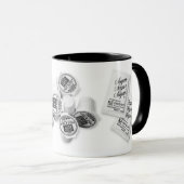 Kitschen Fatty Light & Sweet Slick Black Tasse (VorderseiteRechts)