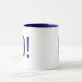 Kitschen Fatty NO! Tasse Deli Blue (Zentrum)
