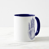 Kitschen Fatty NO! Tasse Deli Blue (VorderseiteRechts)