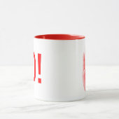 Kitschen Fatty NO! Tasse Diner Red (Zentrum)