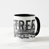Kitschen Fatty S 9th St Tasse Slick Schwarz (VorderseiteRechts)
