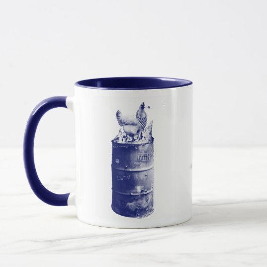 Kitschen Fatty Stoner Chicks Tasse Deli Blue (Links)