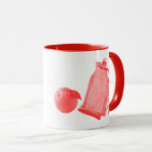 Kitschen Fatty Vodka Tasse Diner Red (VorderseiteRechts)
