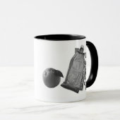 Kitschen Fatty Vodka Tasse Slick Black (VorderseiteRechts)