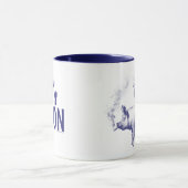 Kitschen Fatty Weck N' Bacon Tasse Deli Blue (Zentrum)