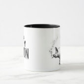 Kitschen Fatty Wecke N' Bacon Tasse Slick Black (Zentrum)