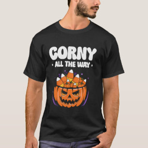 Kitschig bis zum Schluss Frohes Halloween-Abend T-Shirt