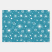 Kitschige Weihnachts-Retro-Engel Geschenkpapier Set (Vorderseite 2)