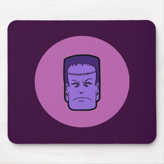 Kitschiger Frankenstein Mousepad (Vorne)