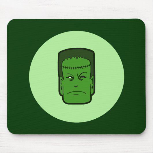 Kitschiger Frankenstein Mousepad (Vorne)