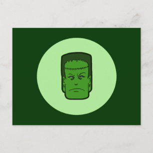 Kitschiger Frankenstein Postkarte