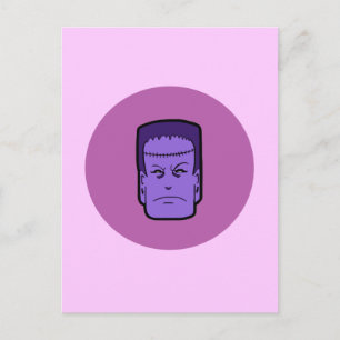 Kitschiger Frankenstein Postkarte