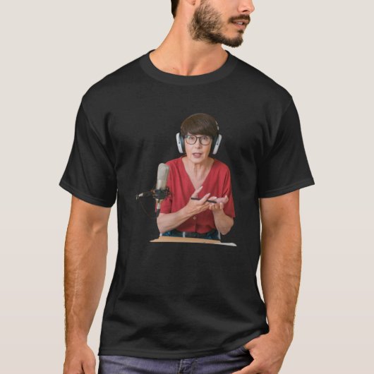Kitschly fabelhafte 50er Radio Talkshow T-Shirt (Vorderseite)