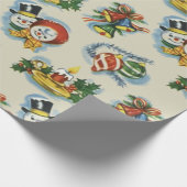 Kitschy Christmas Geschenkpapier (Ecke)