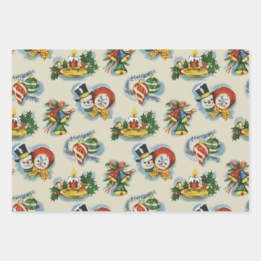 Kitschy Christmas Geschenkpapier Set (Vorderseite 2)
