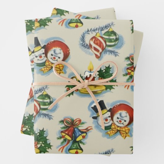 Kitschy Christmas Geschenkpapier Set (Beispiel)