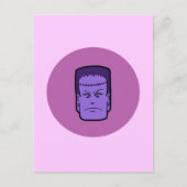 Kitschy Frankenstein Postkarte (Vorderseite)