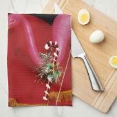 Kitschy Khristmas Handtuch (Viertel Falte)