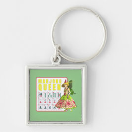 Kitschy Mahjong Queen Schlüsselanhänger