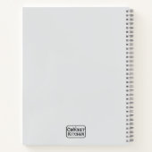 Kitschy Modern Granny Garden Crochet Cabbage Name Notizblock (Rückseite)