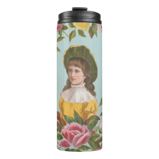 Kitschy Vintage German Valentine's Card, 1884 Thermosbecher (Vorderseite)