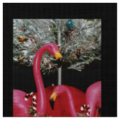 Kitschy Weihnachten Stoff (Nahaufnahme)