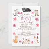 Kitst du mich direkt im Girl Baby? Einladung (Vorderseite)