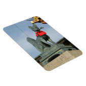 Kitsune キ ネ (Fox) mit Key in Mouth Magnet (Rechte Seite)