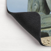 Kitsune キ ネ (Fox) mit Key in Mouth Mousepad (Ecke)