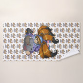 Kitsune Badehandtuch (Badehandtuch)