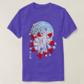 Kitsune Fox Japanese Nine Tailed Fox Magical Creat T-Shirt (Design vorne)
