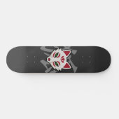 KITSUNE Fox Mask - Street Art Skateboard (Horizontal)