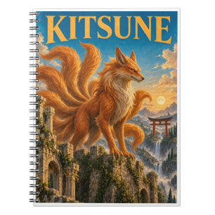 Kitsune, Gothic Fantasy Monster Notizblock