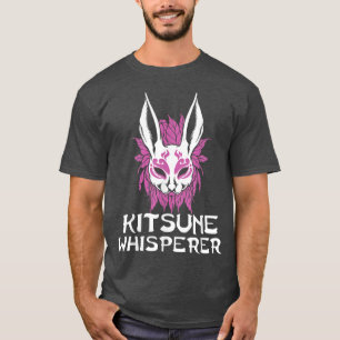 Kitsune Japanese Culture Fox Art Whisperer Animal T-Shirt