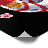 Kitsune Japanese Fox Poster (Ecke)