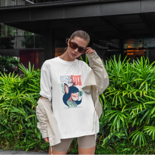 Kitsune Japanese Yokai T-Shirt