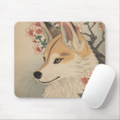 Kitsune & Kirschblüte Mousepad (Mit Mouse)