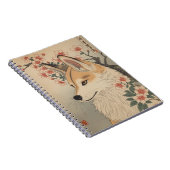 Kitsune & Kirschblüte Notizblock (Rechte Seite)