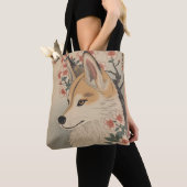 Kitsune & Kirschblüte Tasche (Von Nahem)