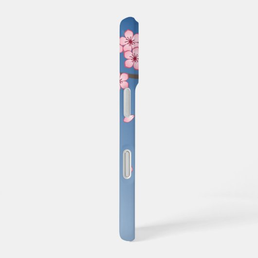 Kitsune Kokeshi Doll - Black Fox Geisha Girl iPhone 16 Hülle (Rechte Seite)