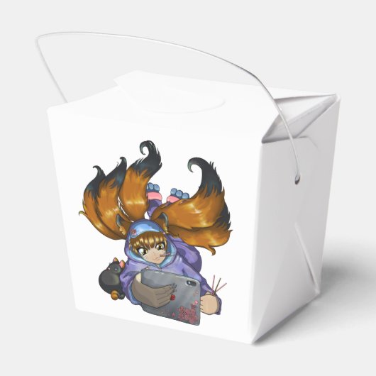 Kitsune Life Geschenkschachtel (Rückseite)