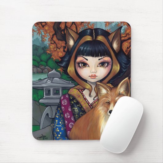 "Kitsune" Mousepad (Mit Mouse)