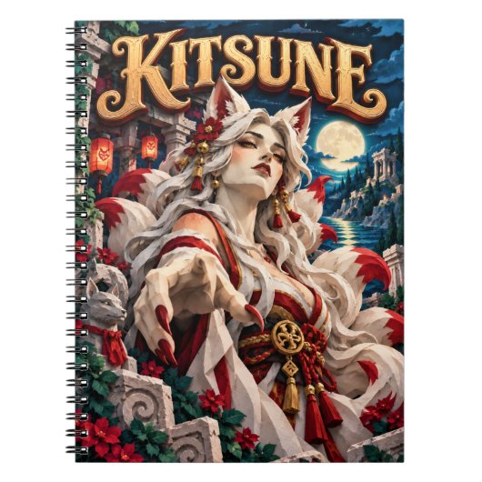 Kitsune, Paper Cut Monster Notizblock (Vorderseite)