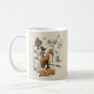 Kitsune - Traditionelles japanisches Streetwear-De Kaffeetasse