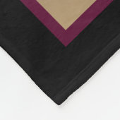 Kitsune und Columbine Blume Fleece Blanket (Ecke)