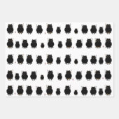 Kitt Katt Wrapping Paper Sheets Geschenkpapier Set (Vorderseite)